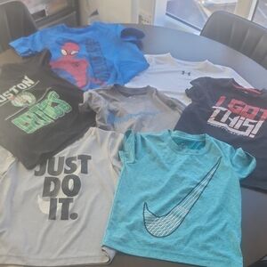 Nike Kids Blue Graphic Tee